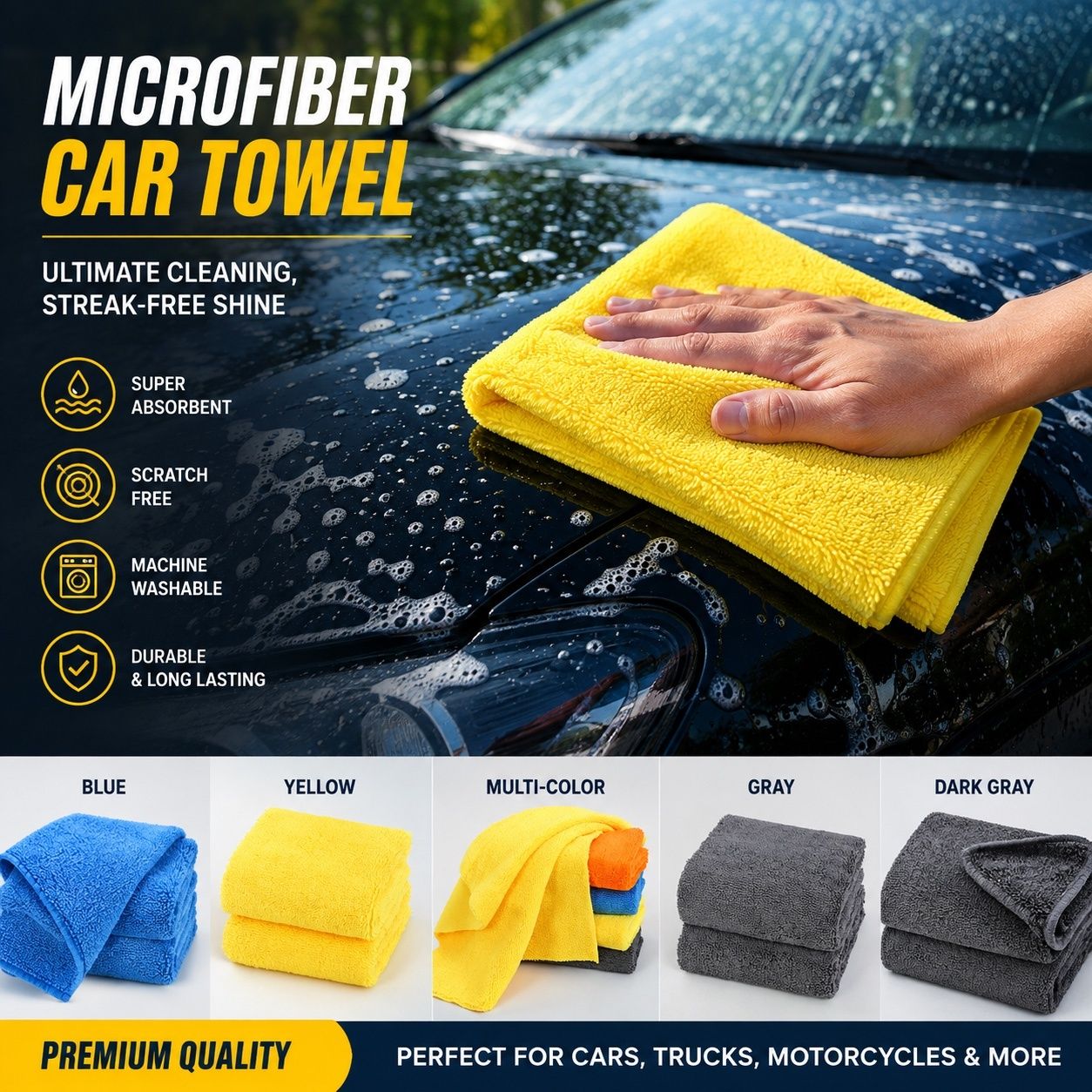 CAR CLEANING TOWEL